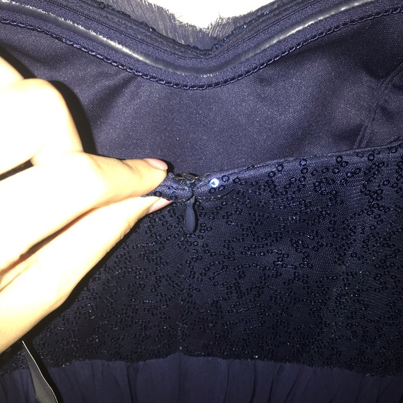 Navy blue bcbg gown - Picture 7 of 8